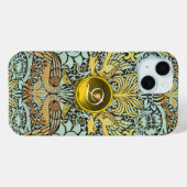 Case-Mate iPhone FLEURS, COQUES DE PAIX ET DRAGONS MONOGRAMME DE GE (Verso (horizontal))
