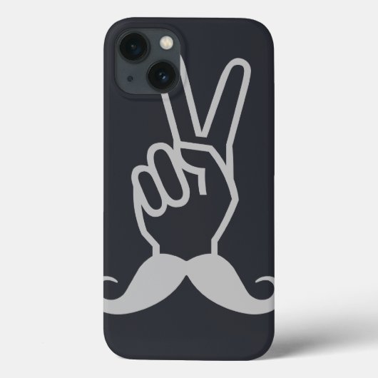 Case-Mate iPhone Gagner Moustache coques personnalisés (Verso)