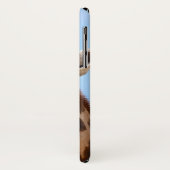 Case-Mate iPhone Giraffe Portrait personnalisé monogramme coques (Dos/Gauche)
