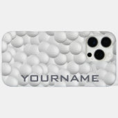 Case-Mate iPhone Golf Balls coques personnalisés (Verso (horizontal))