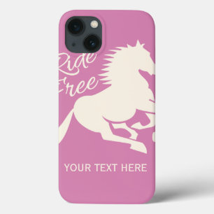 Pour iPhone Ride Gratuit couleur personnalisée coques