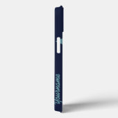 Case-Mate iPhone SUISSE coques monogrammes personnalisés (Verso / Droite)