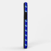 Case-Mate Pour iPhone coque blanc bleu (Dos/Droite)