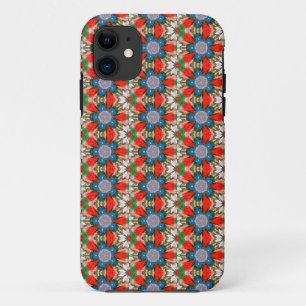 Case-Mate Pour iPhone coque de fleurs bleu géométrique