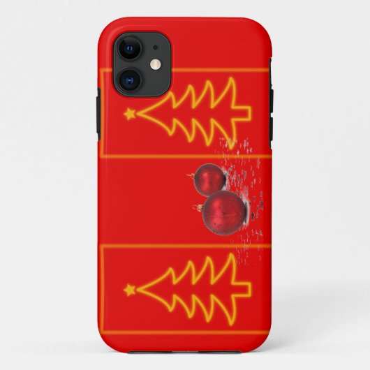 Case-Mate Pour iPhone Coque de l'arbre de Noël iPhone5 (Dos)