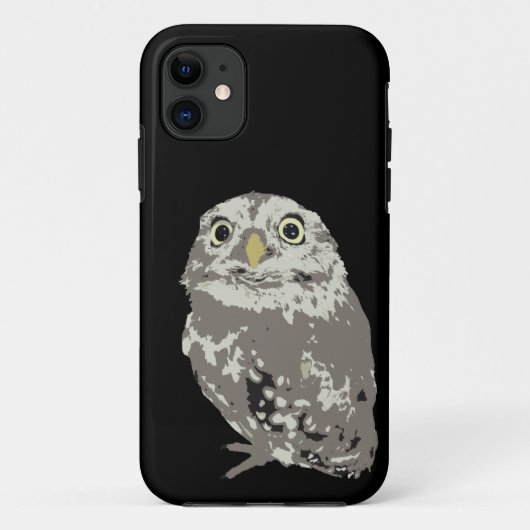 Case-Mate Pour iPhone Coque Silver Owl (Dos)