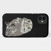 Case-Mate Pour iPhone Coque Silver Owl (Dos (Horizontal))