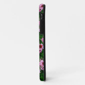 Case-Mate Pour iPhone fleurs d'échinacée rose sur coque vert (Dos/Gauche)