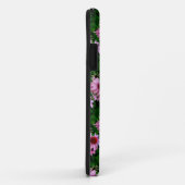 Case-Mate Pour iPhone fleurs d'échinacée rose sur coque vert (Dos/Droite)