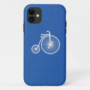 Case-Mate Pour iPhone Vélo blanc vintage sur Coque iPhone5 bleu