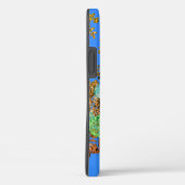 CASE MATE TOUGH CUSTOM INITIAAL BLAUW ANTIEK RUIMT (Achterkant / Rechts)