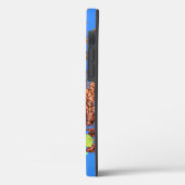 CASE MATE TOUGH CUSTOM INITIAAL BLAUW ANTIEK RUIMT (Achterkant / Links)