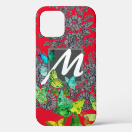 CASE MATE TOUGH CUSTOM INITIAAL RED ANTIEK LACE