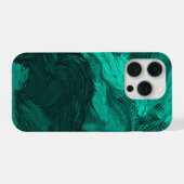 CASE TÉLÉPHONIQUE EMERALD SWIRL (Verso Horizontal)