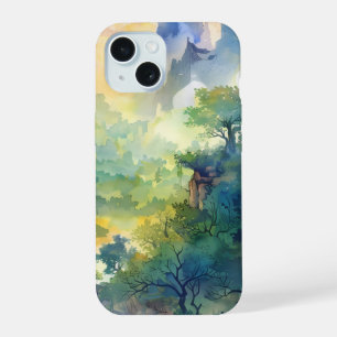 Case téléphonique Sunlit Forest Valley