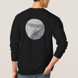 CaSeismoGraph Shirt met lange hoes voor/achter ont