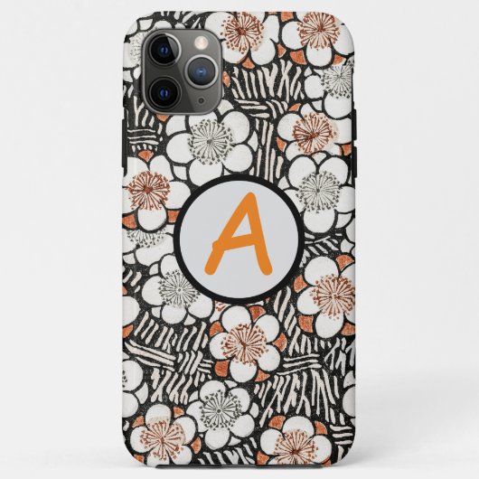 CASEMATE JAPONAIS FLEURS IMPRIMER iPhone / coque i (Dos)