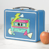 Casette aangepaste tapenaam lunchboxen (In situ)