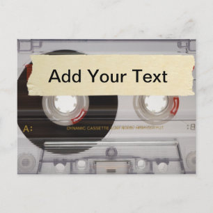 Casette Tape Briefkaart
