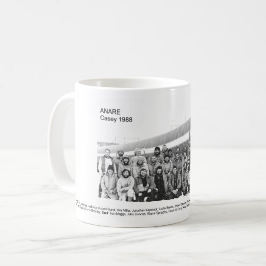 Casey ANARE 1988 Mug classique, 325 ml (Devant gauche)