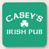 Casey's Ierse Pub Bier Onderzetter (Voorkant)