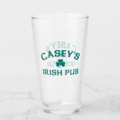 Casey's Ierse Pub Glas (Voorkant)