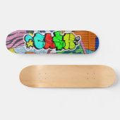 Cash Graffiti Custom Cool Skateboard personnalisé (Horz)