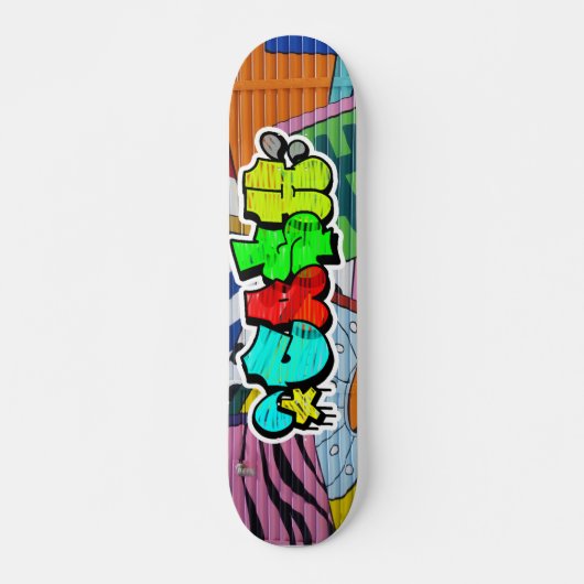 Cash Graffiti Custom Cool Skateboard personnalisé (Devant)