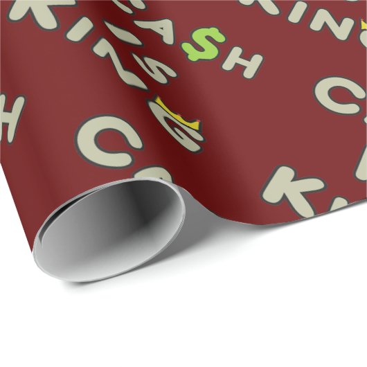 Cash is King Cadeaupapier (Rol Hoek)