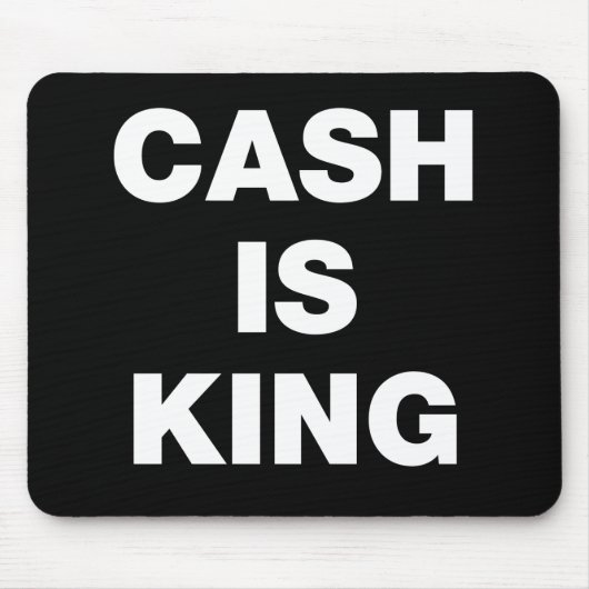 Cash is King Muismat (Voorkant)
