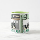 Cash Mob Currency Coffee Mok (Midden)