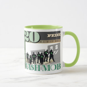 Cash Mob Currency Coffee Mok