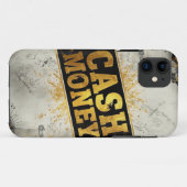 Cash Money Gold Splash Coque mobile (Dos (Horizontal))