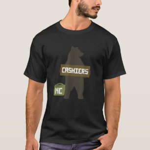 Cashiers North Carolina NC Schattige Lifting Beer T-shirt