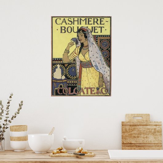 Cashmere Bouquet Poster (Keuken)