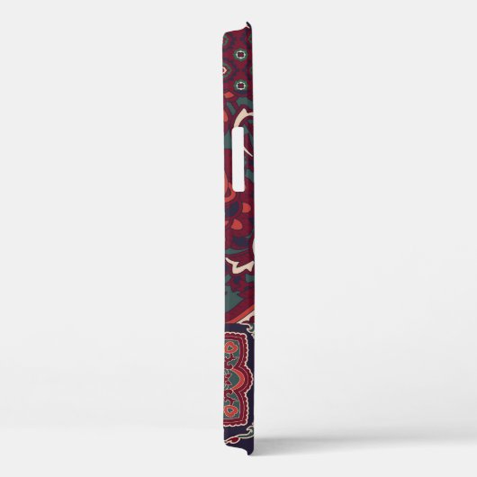 Cashmere Paisley Silk: Abstracte  patchwork Case-Mate iPhone Case (Achterkant / Rechts)