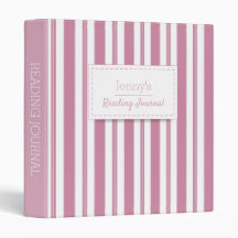 Cashmere Roos Stripped Reading Journal
