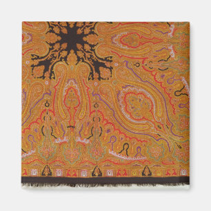 Cashmere scarf, c.1870-80 magneet