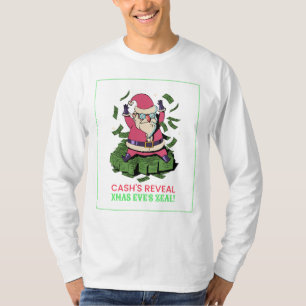 CASH'S REVEAL, DE IJVER VAN KERSTAVOND! T-SHIRT