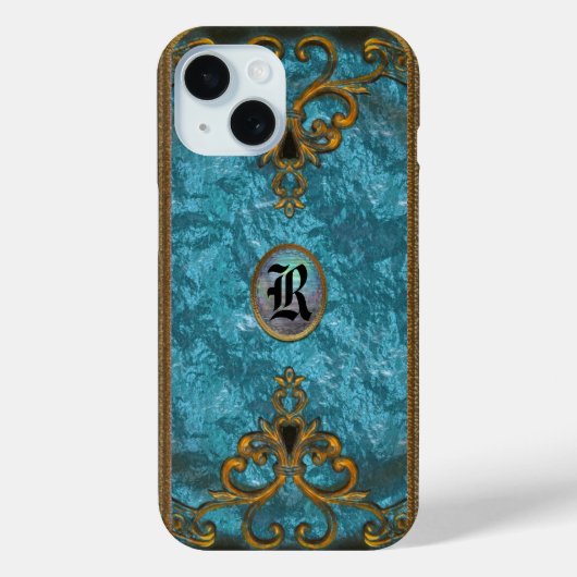 Cashtra Victoriaans Meisje Monogram Case-Mate iPhone Case (Achterkant)