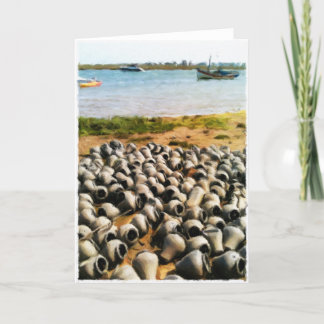 Casiers à la carte vierge de Père Noël Luzia