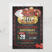 Casino 46e anniversaire Invitation (Devant)