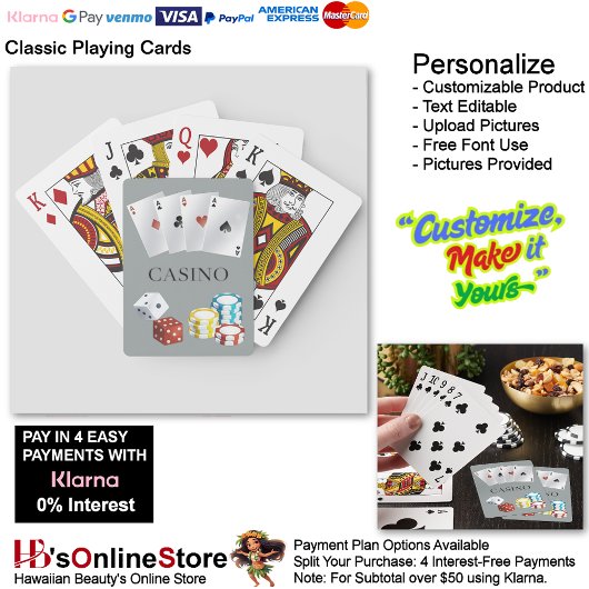 Casino Ace Dice Poker Chips Speelkaarten 8