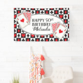 Casino Birthday Party Banner (Insitu)