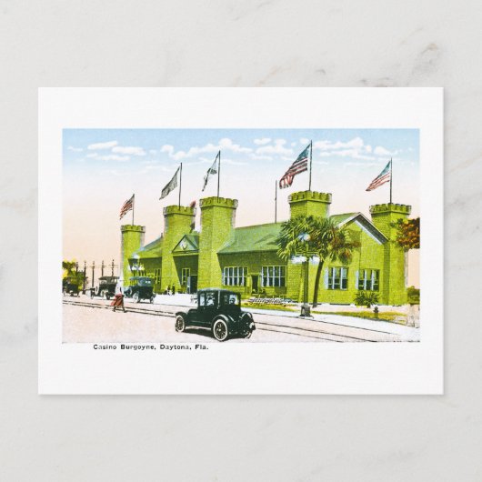 Casino Burgoyne, Daytona, Florida Briefkaart (Voorkant)