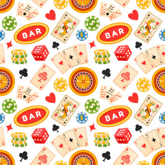 Casino Celebratie Gift Wrap Trio Inpakpapier Vel