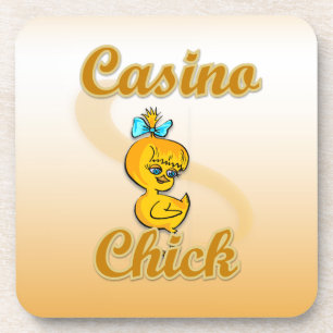 Casino Chick Drankjes Onderzetter