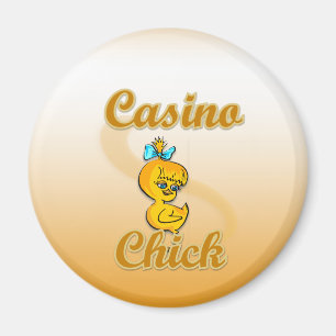 Casino Chick Magneet