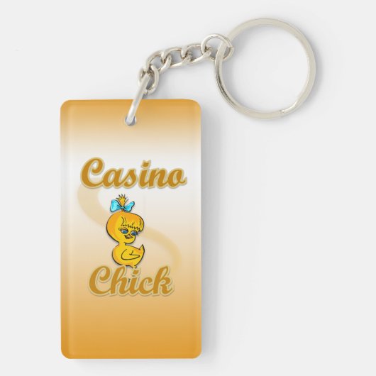 Casino Chick Sleutelhanger (achterkant)