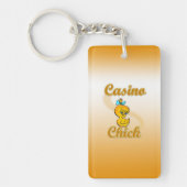 Casino Chick Sleutelhanger (Voorkant)